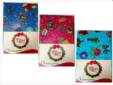 Скатерть вафельная ДомВелл Новогодний сюрприз 0629 Цвет: Мультиколор, Размер: 120х150