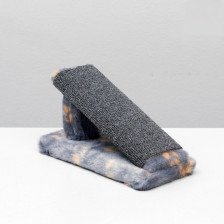Когтеточка 29х14х14 см Горка серая 5089546