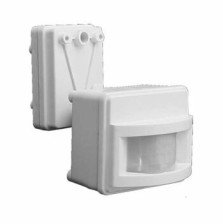 Датчик движения PMS-IR 017 1200w 120° 12м WH IP44  JazzWay 5012899