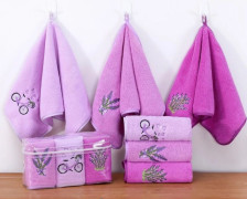 Салфетка микрофибра 25х50 Лаванда Sonnet