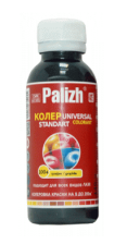 Паста колеровочная универсальная №1004 графит (140г) Palizh