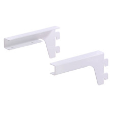 Кронштейн для ЛДСП панели (пара) белый