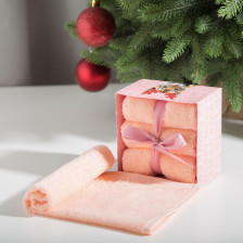 Полотенце махр 30х30 Этель Новый год: Тигрёнок 3 пр 7328935