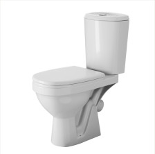 Унитаз Компакт Дон белый с сиденьем