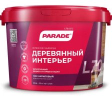 Лак акриловый матовый L70 (2,5л) Parade