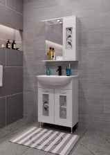 Тумба с раковиной VAKO Дельфин Балтика-60