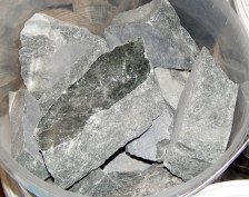 Камни для бани Серпентинит колотый (20кг)