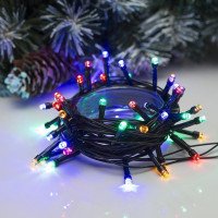 Гирлянда"НИТЬ" внутр 5 м Н LED-50-220V 8 р МУЛЬТИ 1585772