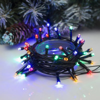 Гирлянда"НИТЬ" внутр 5 м Н LED-50-220V 8 р МУЛЬТИ 1585772