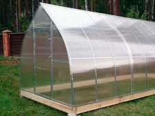 Теплица Стрелка 3м х 6м (каркас 25х25, дуга через 65см) без поликарбоната