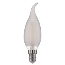 Лампа светодиодная Е14 5W/840 свеча на ветру матовая ВXS35 F-LED frozed Эра