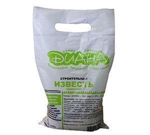 Известь-пушонка (8кг) Диана