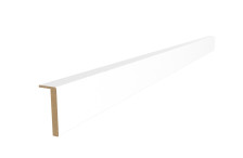 Наличник телескоп гладкий белый матовый 10х70х2130 (Zadoor)