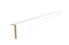 Наличник телескоп гладкий белый матовый 10х70х2130 (Zadoor)