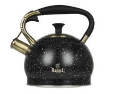 Чайник нержавеющий св 3 л RASHEL черный М-7903