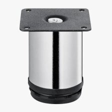 Опора регулируемая №5 H60 CP хром