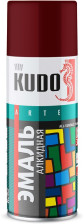 Эмаль аэрозольная универсальная RAL 3011 вишневая 520 мл KUDO