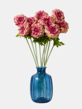 Цветы искусственные Хризантема Люкс 9х50см сиреневый 10526699