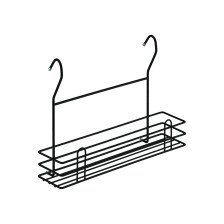 Полка для специй 355х110х350 черный матовый LE 530 BL