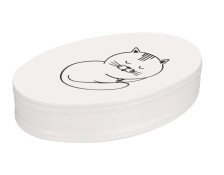 Мыльница настольная FORA Happy Cats FOR-HC036