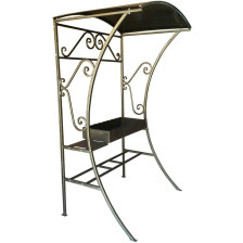 Мангал Классика с крышей, 1,2х2,1х1м