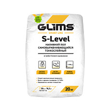 Пол наливной S-Level (20кг) GLIMS