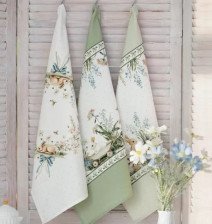 Набор полотенец хлопок 3шт Аркадия 45х65 Listelle