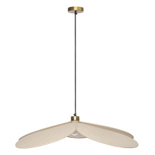 Светильник подвесной Kamille бежевый d79 см