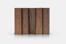 Кирпич лицевой одинарный FLASH Мотив (коралл) Красная гвардия