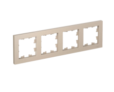 Рамка 4-м Atlas Design ATN001204 песочный