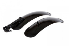 Крылья STG FD-43 FR для 24-26 переднее и заднее для FATbike пластик черные