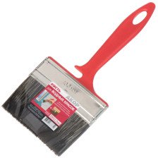 Кисть флейцевая 100мм Стандарт смешанная щетина пластиковая ручка АКОР 173 12 100