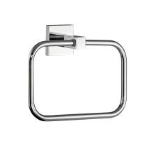 Полотенцедержатель кольцо GFmark прямоугольный, квадрат, хром 84147