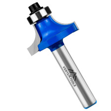 Фреза кромочная 28,0х13мм хв 8мм калевочная VERTEXTOOLS 3514-081328