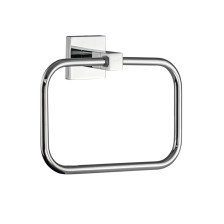 Полотенцедержатель кольцо GFmark прямоугольный, квадрат, хром 84147