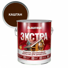 Акватекс-ЭКСТРА (2,7л) каштан