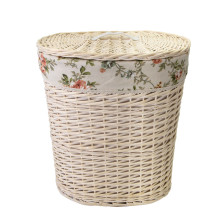 Корзина для белья овальная 41х29х45см "Rose" EW-83М