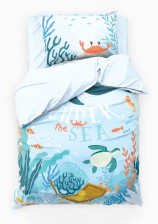 КПБ бязь Under the sea 1,5 сп 50х70 см Этель