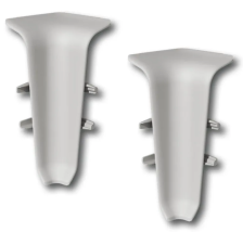 Угол внутренний Идеал Деконика светло-серый