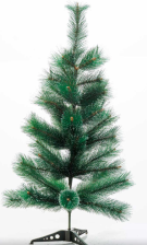 Елка 90см HJ 90-81 СЕРЕБРО 41 веток