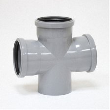 Крестовина 90 полипропиленовая  50х50х50 Контур