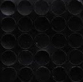 Заглушка самоклеящаяся d=20 черный шагрень 327 (28шт)