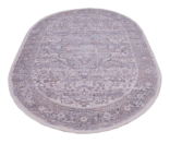 Ковер Montana FD25B 1,4х2,0м hb cream-hb blue овал