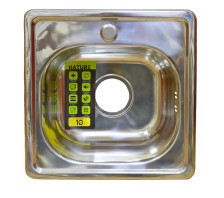 Мойка врезная 38х38 0,6 h=160 NATURE