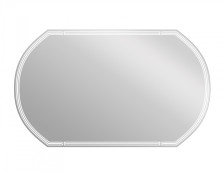 Зеркало с подсветкой 100х60 LED 090 desing, антизапотевание, овальное