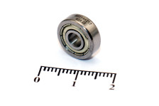 Подшипник радиальный однорядный с защитными шайбами 80014 (604 ZZ) 4х12х4мм