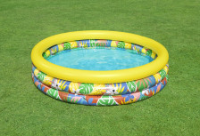 Бассейн надувной 168 х 38см Цветочный рай, 508л 51203 Bestway 