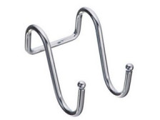 Крючок для рейлинга двойной хром YJ-G311А