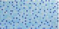 Панель пластик мозаика синий микс 957х480мм