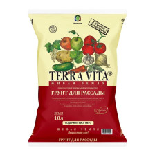 Грунт Живая земля для рассады 10л Terra Vita